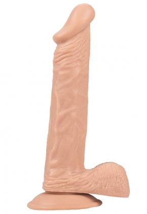 Dickdo Gereki Testisli Dildo Penis 24cm